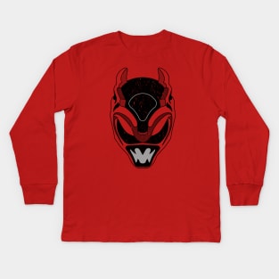 Psycho Ranger Kids Long Sleeve T-Shirt